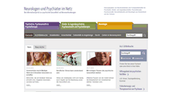 Desktop Screenshot of neurologen-und-psychiater-im-netz.org